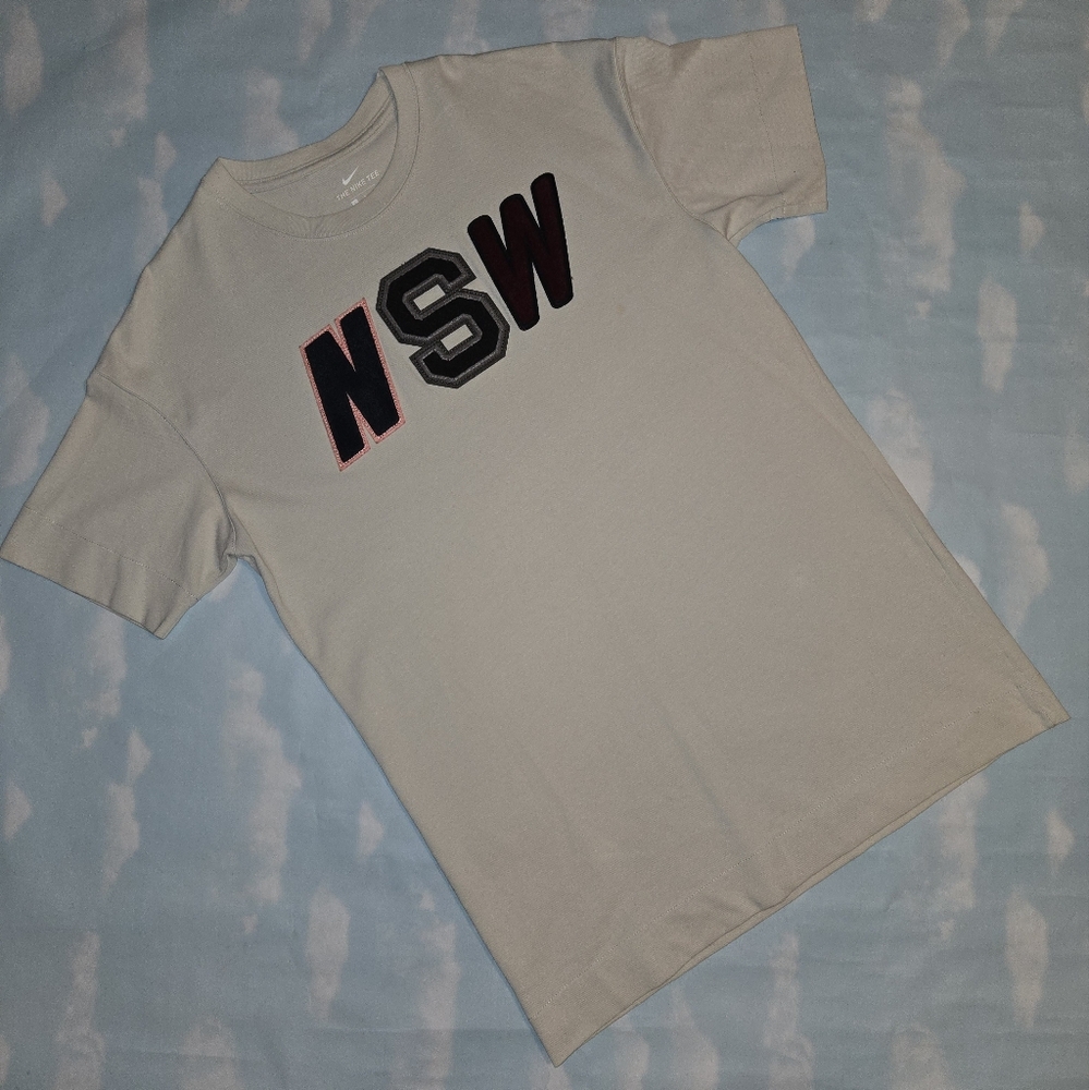 Men's White Graphic T-Shirt
